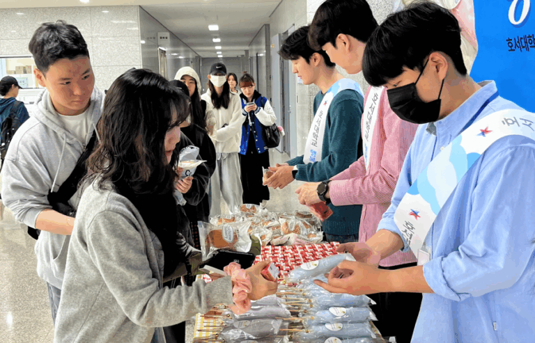 호서대 행복기숙사, 중간고사 기간 ‘아침 식사 캠페인’으로 따뜻한 응원 전해