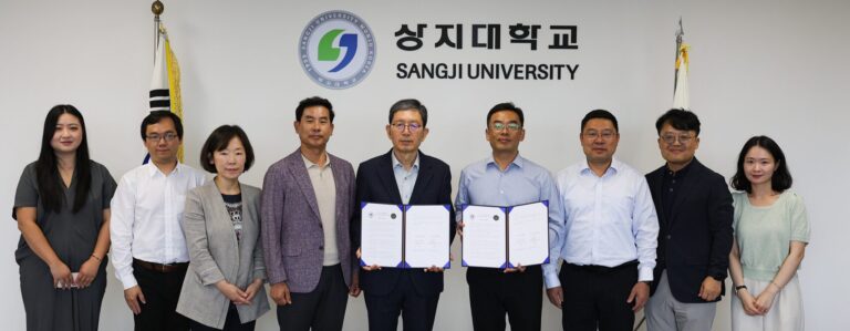 상지대, 중외합작 교육 협력 강화 및 지역사회 연계형 진로교육 실시
